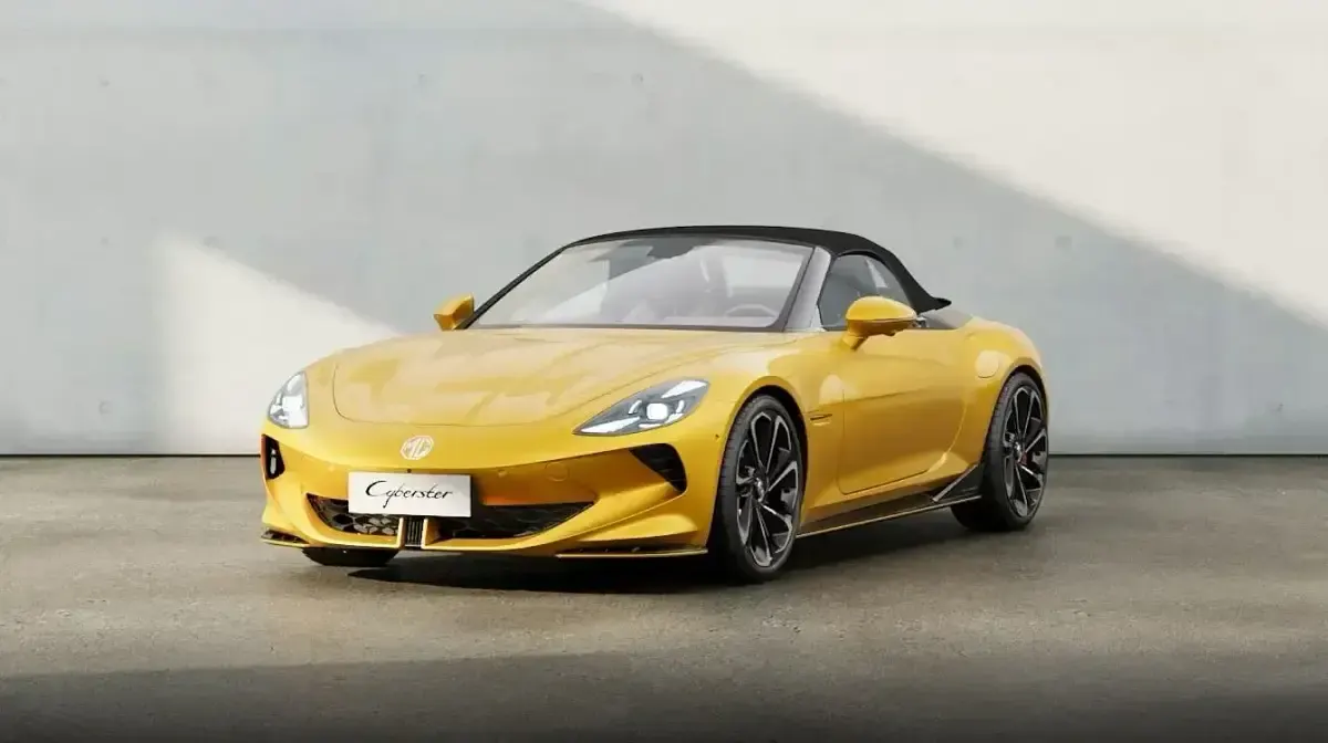 Nuevo MG Cyberster 375 kW (510 CV) 2026 Amarillo Descapotable