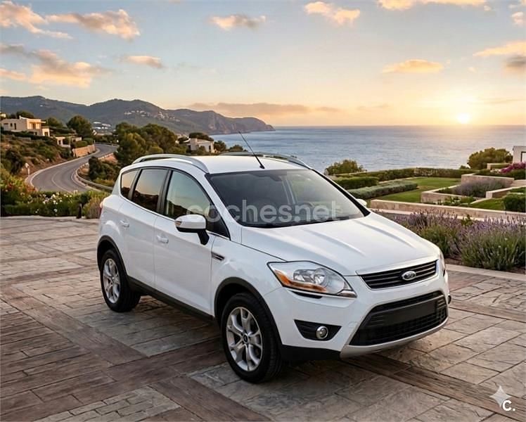 Usado Ford Kuga Trend 136 CV (100 kW) 2010 Blanco SUV