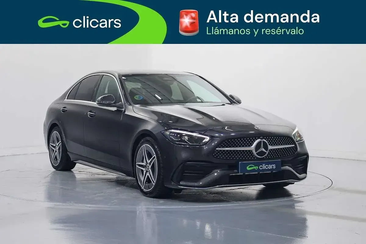 Usado Mercedes C200 204 CV (150 kW) 2022 Negro Berlina