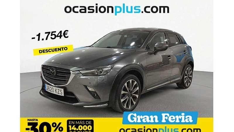 Gris Usado 2019 Mazda CX-3 SUV | 17.546 € (Precio justo) - Imagen 1/4