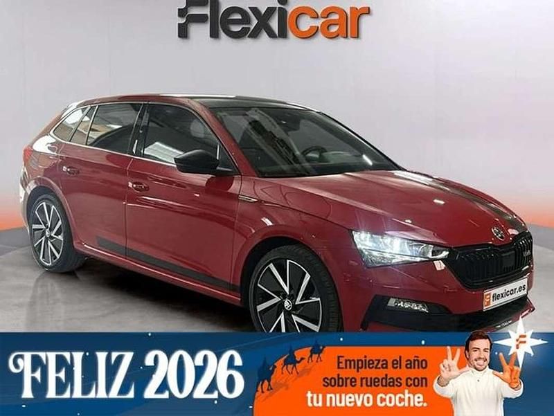 Rojo Usado 2020 Skoda Scala Sport Utilitario | 16.490 € (Precio justo) - Imagen 1/4