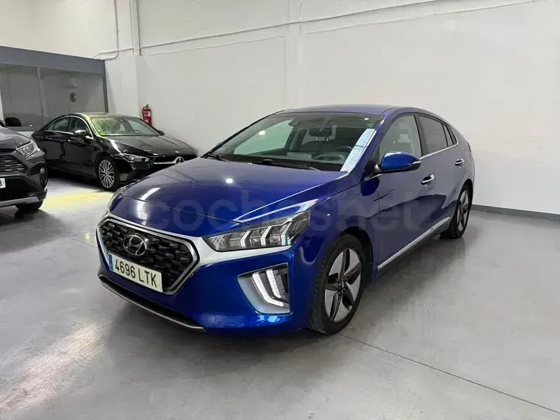 Usado Hyundai Ioniq 141 CV (103 kW) 2021 Azul Utilitario