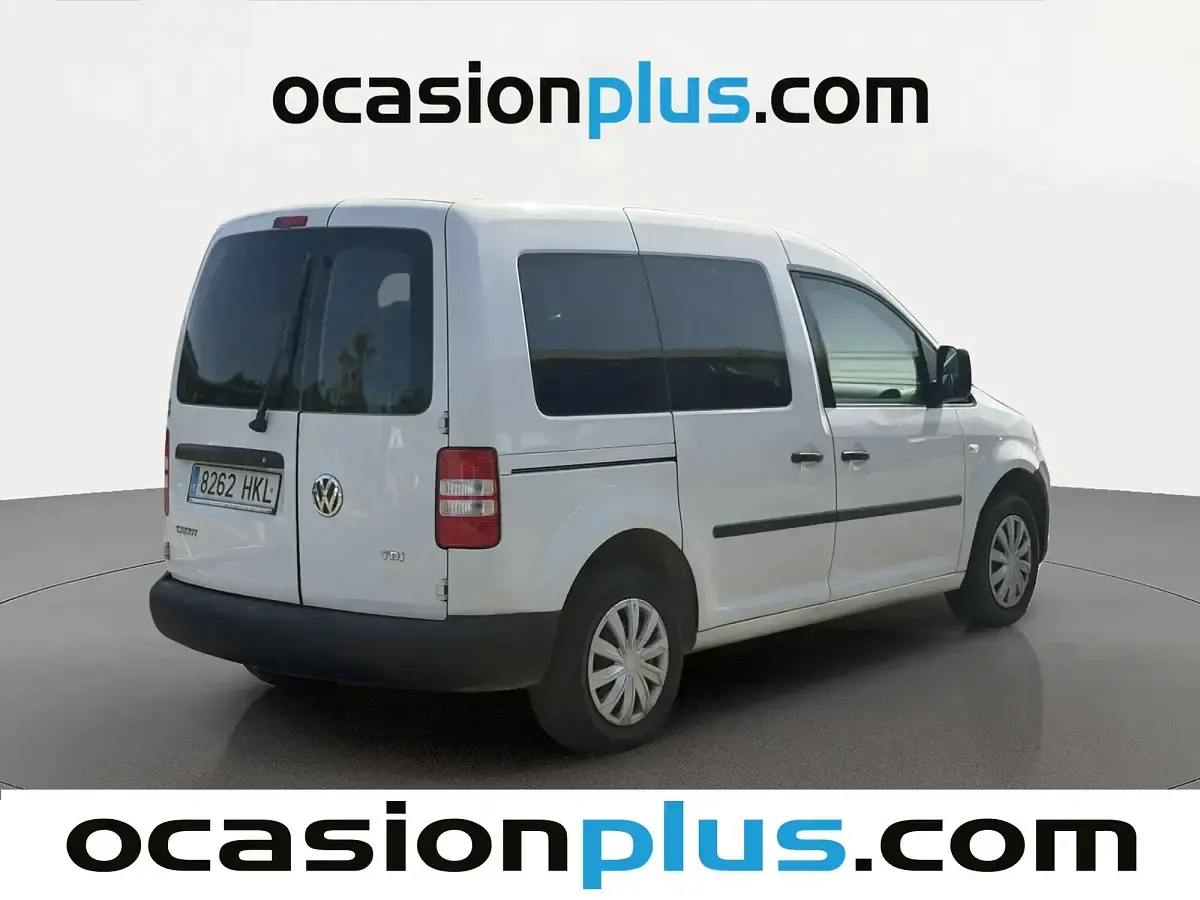 Usado VW Caddy 75 CV (55 kW) 2012 Blanco Monovolumen