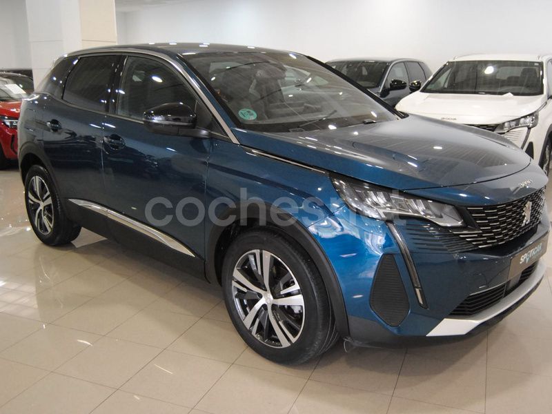 Azul Usado 2024 Peugeot 3008 Allure SUV | 25.900 € (Buen precio) - Imagen 1/4