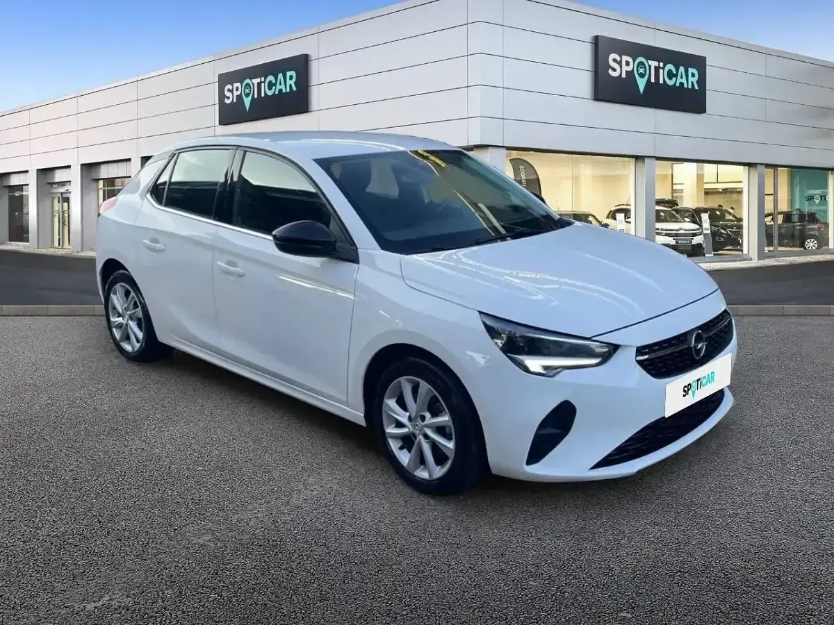 Usado Opel Corsa Edition 75 CV (55 kW) 2020 Blanco Berlina