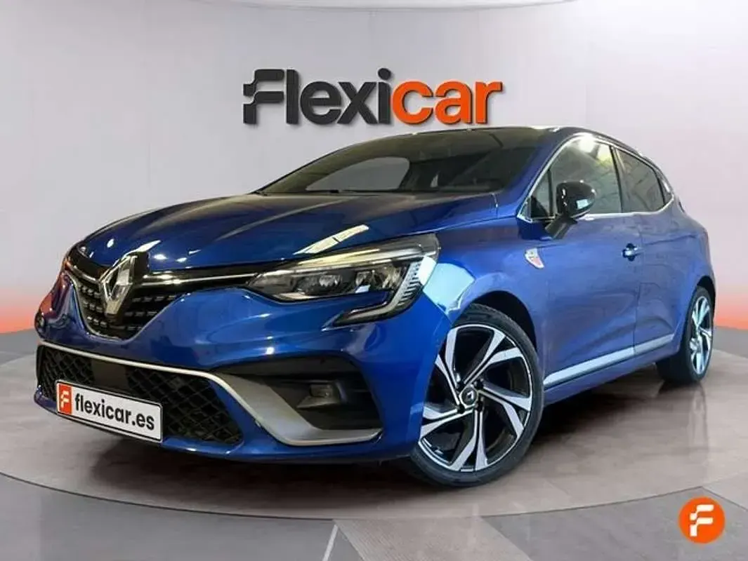Usado Renault Clio RS Line 101 CV (74 kW) 2019 Azul Utilitario