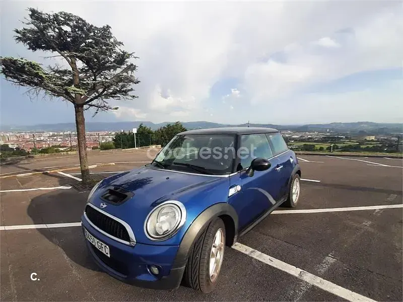 Usado Mini Cooper S 175 CV (128 kW) 2008 Azul Utilitario