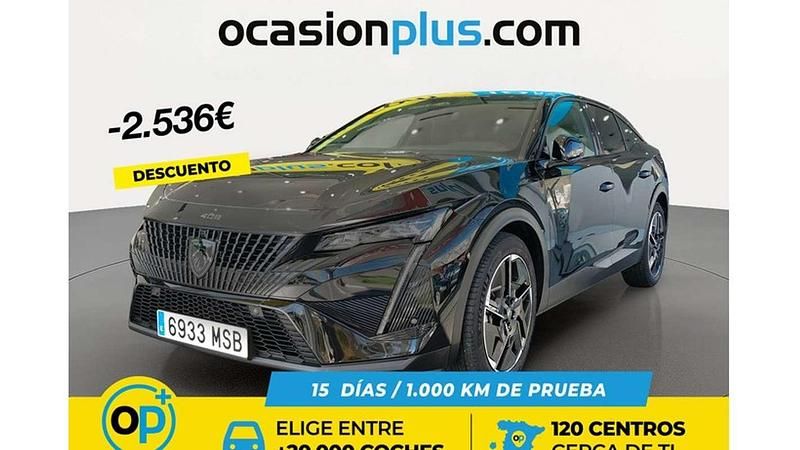 Usado Peugeot 408 GT 136 CV (100 kW) 2024 Negro SUV