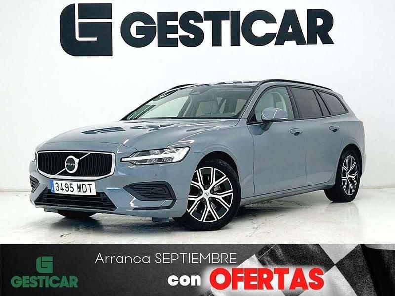 Azul Usado 2023 Volvo V60 Familiar | 28.800 € (Precio justo) - Imagen 1/4