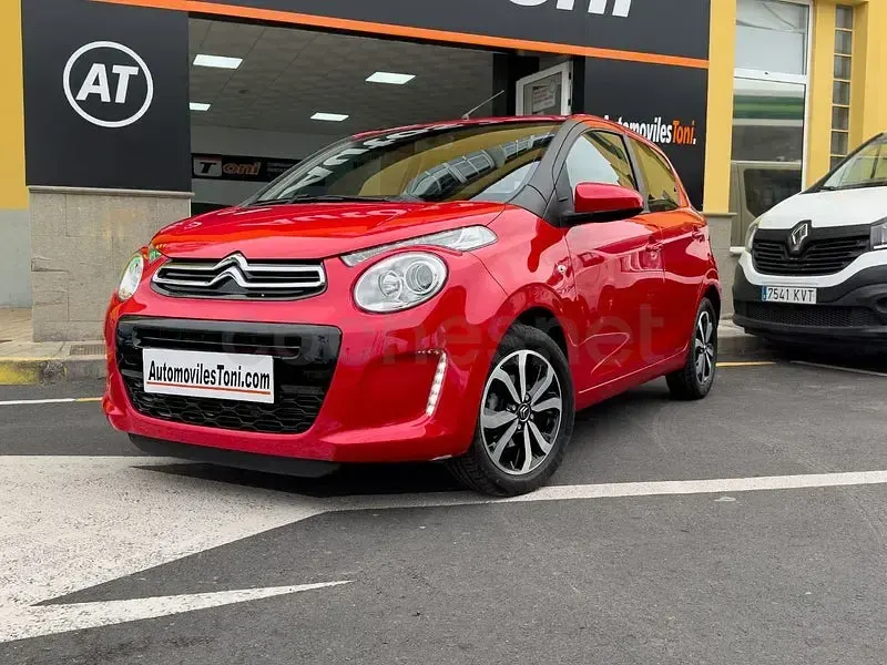 Usado Citroën C1 72 CV (52 kW) 2021 Rojo Utilitario