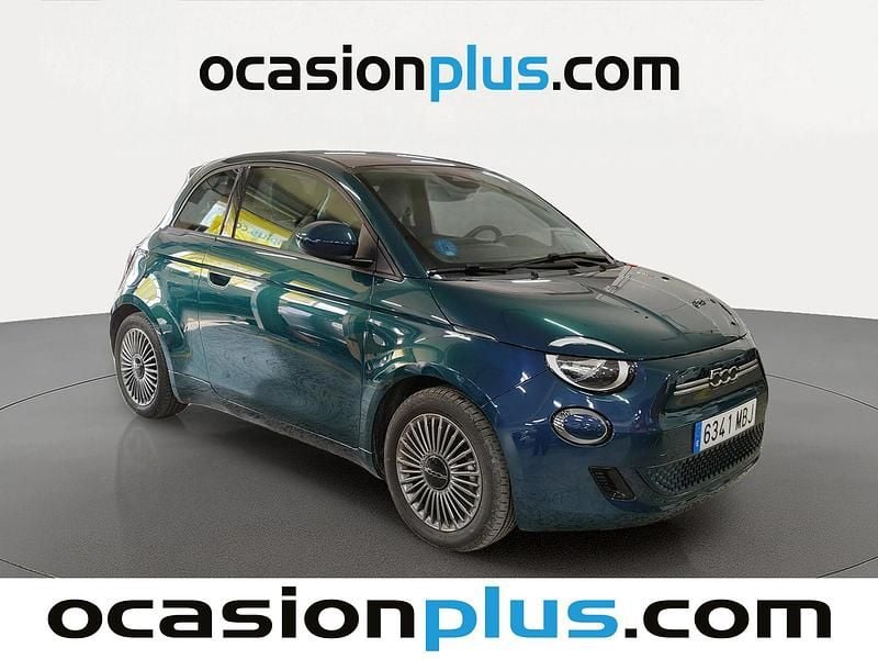 Usado Fiat 500e Icon 86 kW (118 CV) 2022 Verde Utilitario