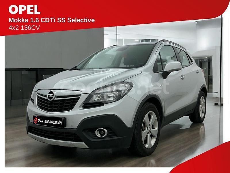 Gris / plata Usado 2016 Opel Mokka Selective SUV | 7480 € (Buen precio) - Imagen 1/4