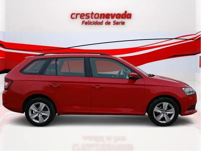 Brugt Skoda Fabia 75 HK (55 kW) 2019 Rød Sedan