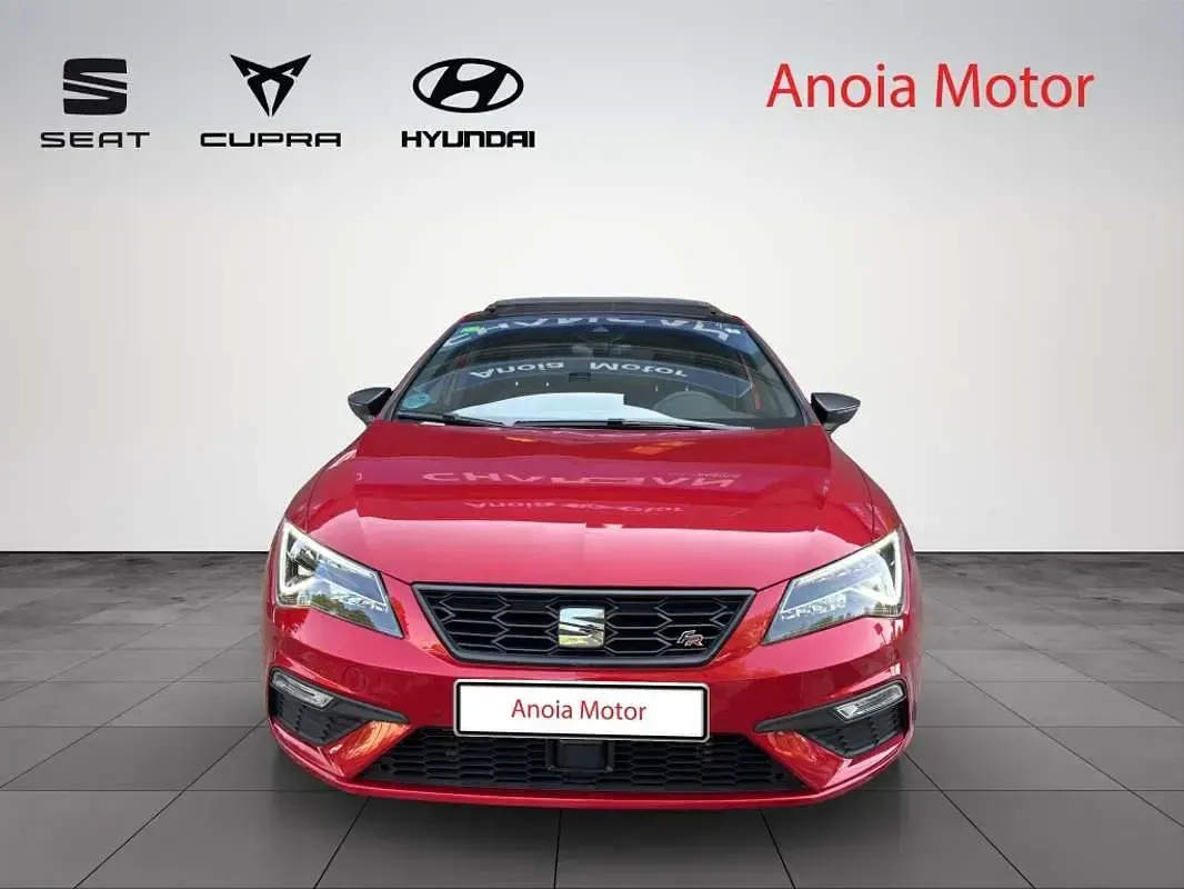 Usado Seat Leon ST FR 150 CV (110 kW) 2020 Rojo Familiar