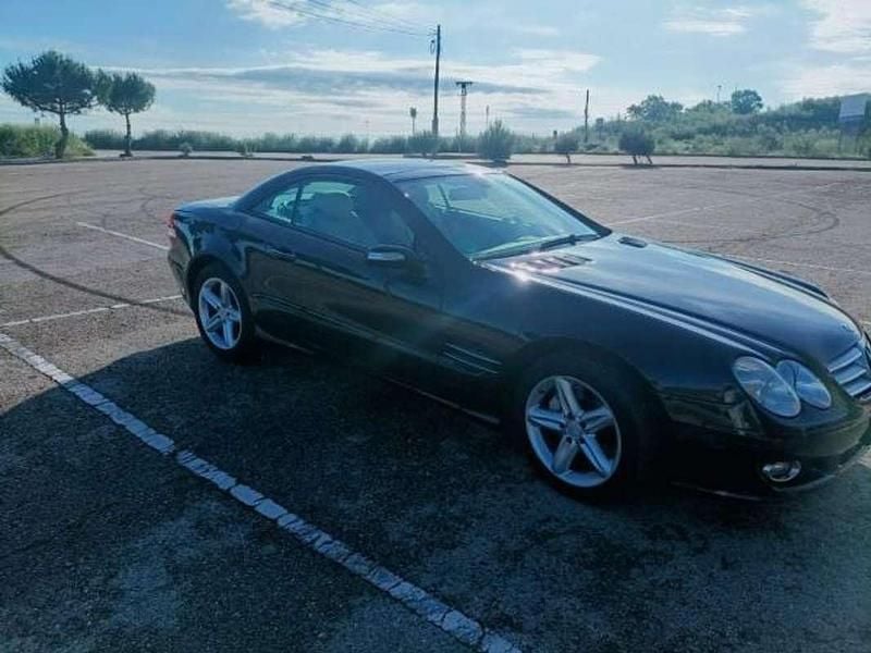 Usado Mercedes SL350 272 CV (200 kW) 2007 Negro Descapotable