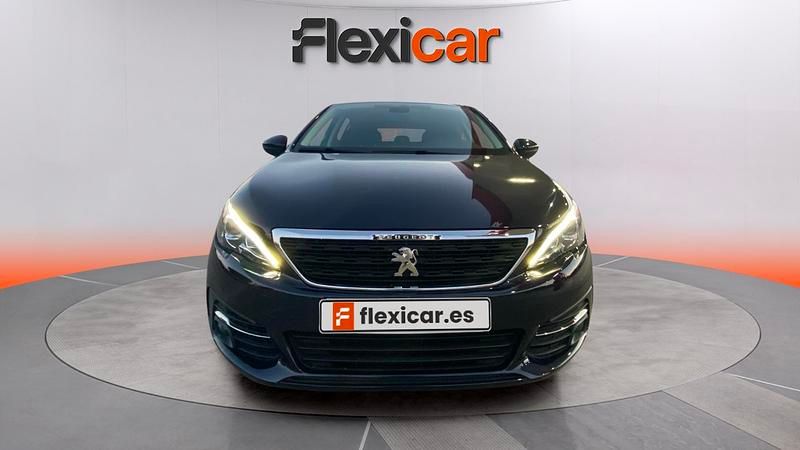 Usado Peugeot 308 Style 131 CV (96 kW) 2020 Azul Utilitario