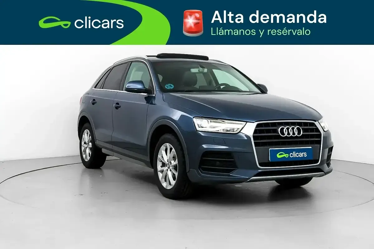 Usado Audi Q3 Design 150 CV (110 kW) 2015 Azul SUV