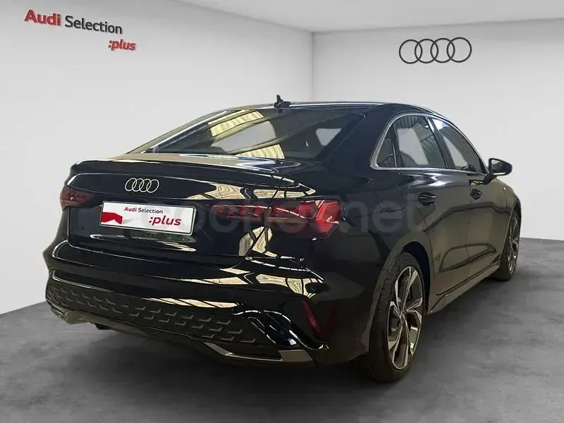 Usado Audi A3 S-Line 150 CV (110 kW) 2025 Negro Berlina