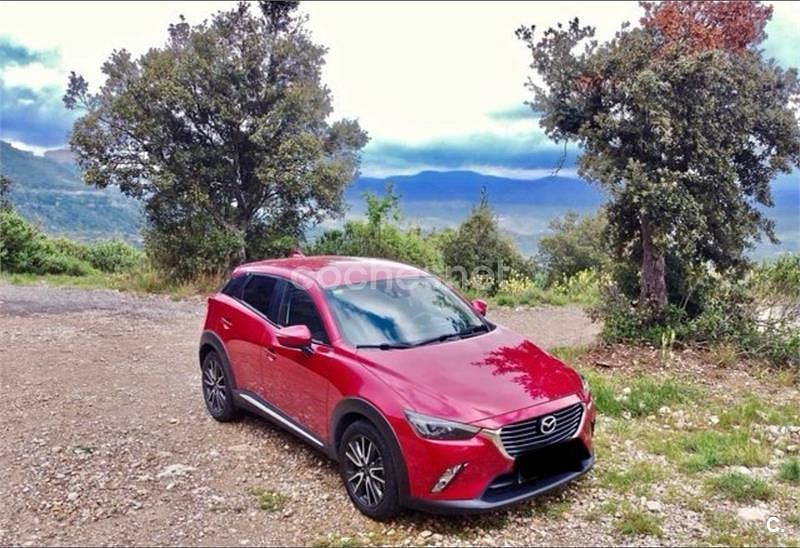 Usado Mazda CX-3 105 CV (77 kW) 2016 Granate SUV