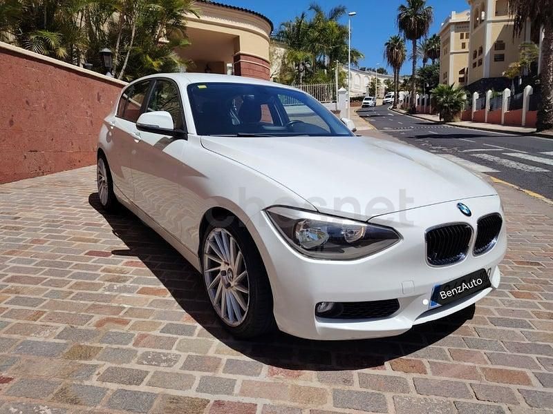 Käytetty BMW 116 Efficient Dynamics 116 HP (85 kW) 2015 Valkoinen Viistoperä
