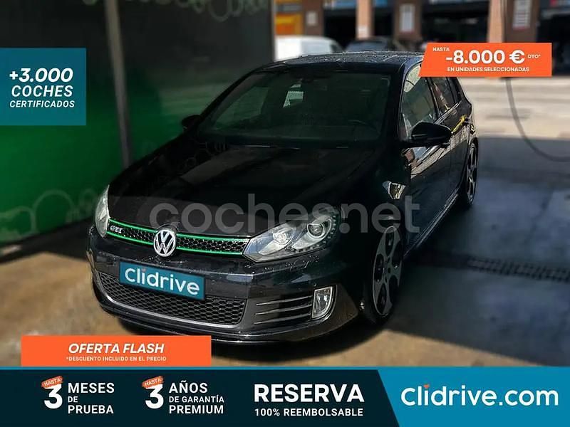 Usado VW Golf VI GTI 210 CV (154 kW) 2009 Negro Utilitario