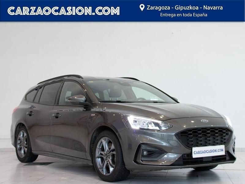 Gris Usado 2020 Ford Focus ST-Line Familiar | 14.900 € (Un poco caro) - Imagen 1/4