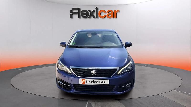 Usado Peugeot 308 Allure 131 CV (96 kW) 2020 Azul Familiar
