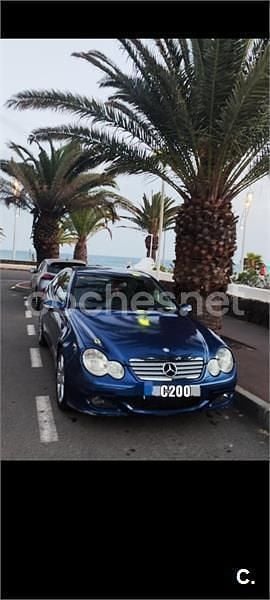 Azul Usado 2005 Mercedes C200 Berlina | 6400 € (Precio justo) - Imagen 1/4