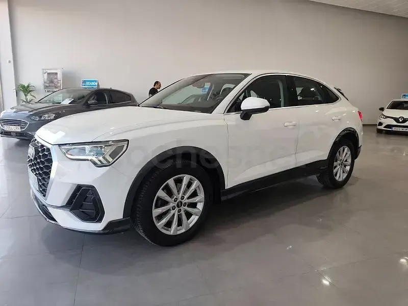 Usado Audi Q3 Sportback 150 CV (110 kW) 2021 Blanco SUV