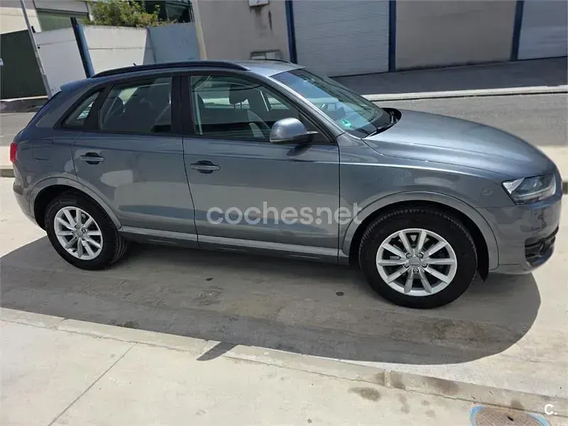 Usado Audi Q3 150 CV (110 kW) 2014 Gris / plata SUV