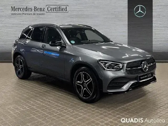 Usado Mercedes GLC200 163 CV (119 kW) 2022 Gris selenita SUV