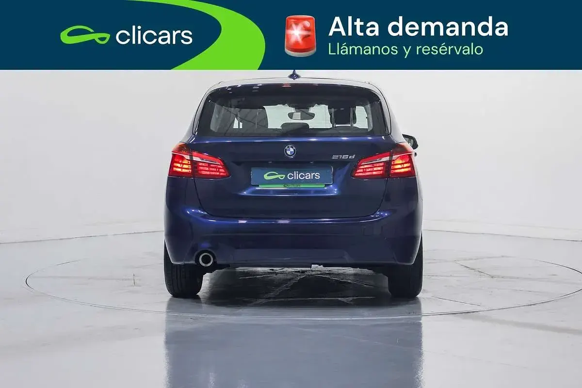 Usado BMW 216 Active Tourer 116 CV (85 kW) 2018 Azul Monovolumen