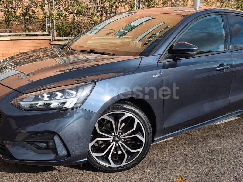 Usado Ford Focus ST-Line 125 CV (91 kW) 2020 Azul Berlina