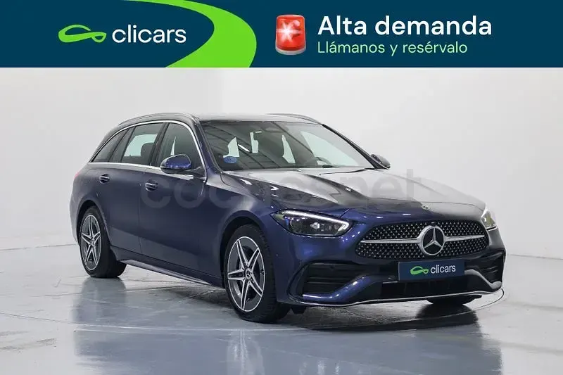 Usado Mercedes C300e 320 CV (235 kW) 2024 Azul Familiar