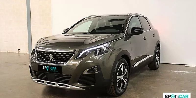 Gris Usado 2020 Peugeot 3008 GT Monovolumen | 18.700 € (Un poco caro) - Imagen 1/4