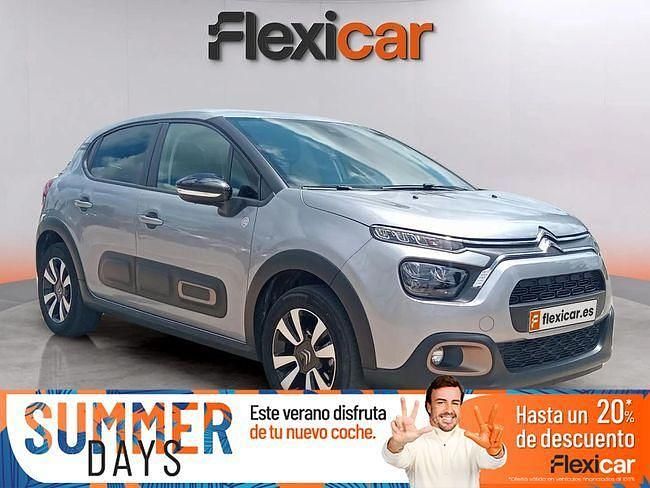 Usado Citroën C3 Feel 83 CV (61 kW) 2022 Gris Utilitario