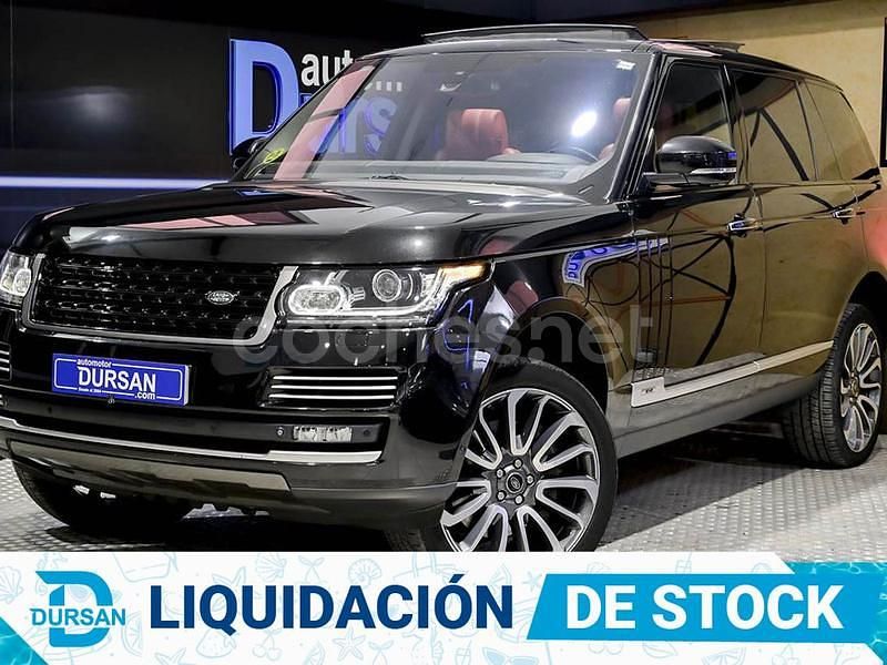 Negro Usado 2015 Land Rover Range Rover Autobiography SUV | 59.990 € - Imagen 1/4