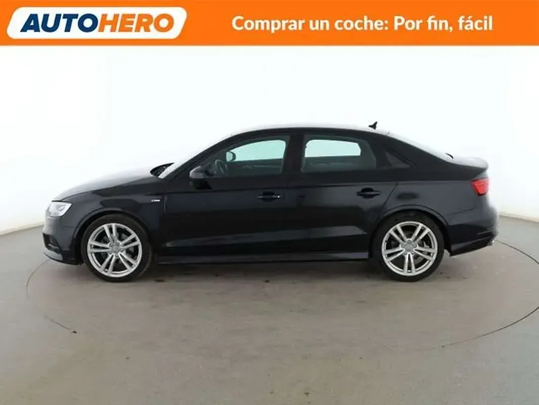 Usado Audi A3 S-Line 150 CV (110 kW) 2019 Negro Berlina