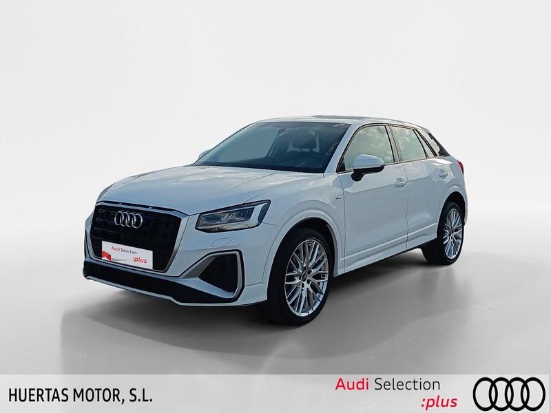 Usado Audi Q2 S-Line 110 CV (80 kW) 2022 Blanco SUV