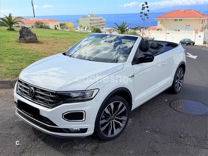 Usado VW T-Roc R-line 150 CV (110 kW) 2021 Blanco SUV