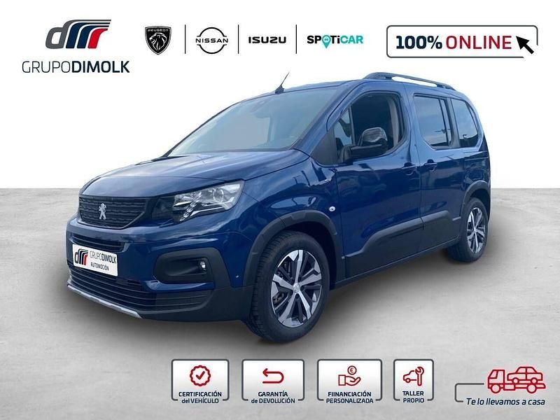 Azul Usado 2023 Peugeot e-Rifter GT Monovolumen | 28.800 € (Caro) - Imagen 1/4