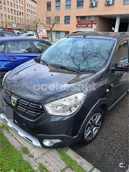Usado Dacia Lodgy 130 CV (95 kW) 2019 Negro Monovolumen