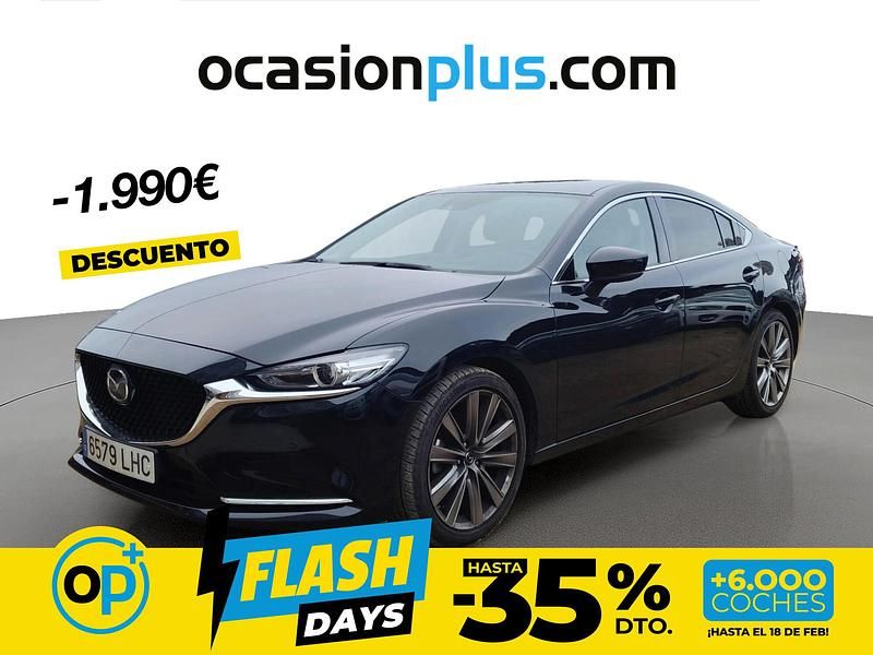 Usado Mazda 6 145 CV (106 kW) 2020 Negro Berlina