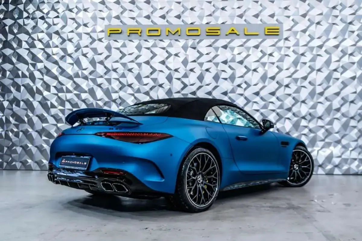 Usado Mercedes SL43 AMG AMG 585 CV (430 kW) 2024 Azul Coupe