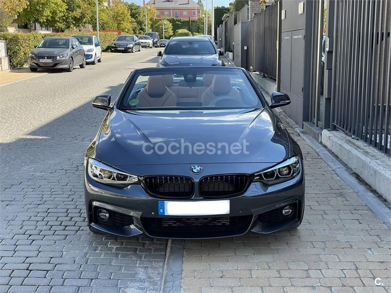 Usado BMW 420 Cabriolet Executive 190 CV (139 kW) 2018 Gris / plata Descapotable