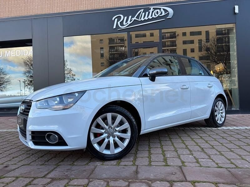 Usado Audi A1 Sportback 90 CV (66 kW) 2013 Blanco Utilitario