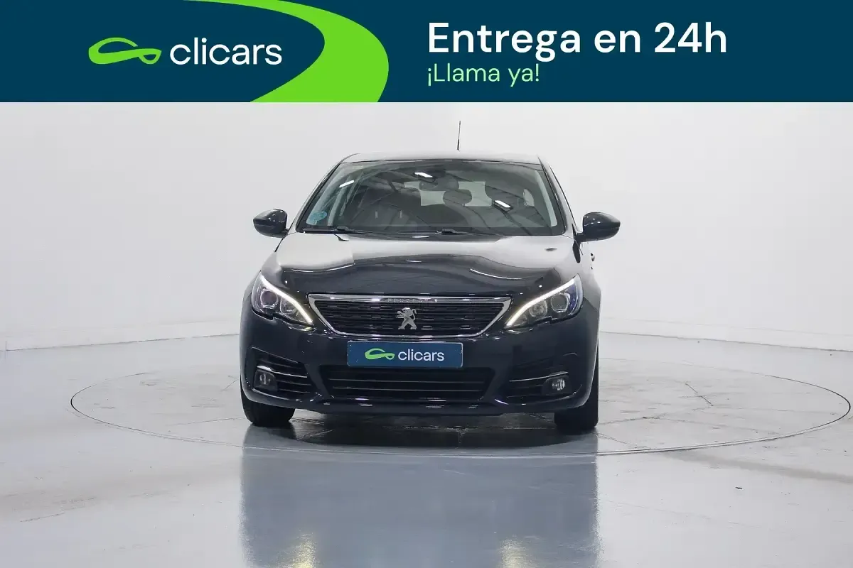 Usado Peugeot 308 Style 130 CV (95 kW) 2018 Azul Berlina