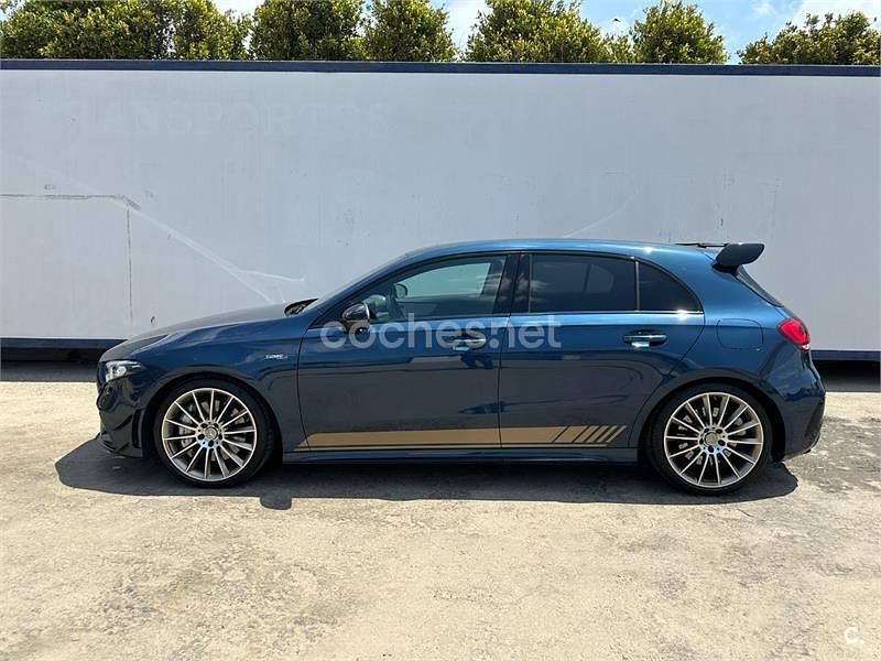 Usado Mercedes A35 AMG 306 CV (225 kW) 2019 Azul Berlina
