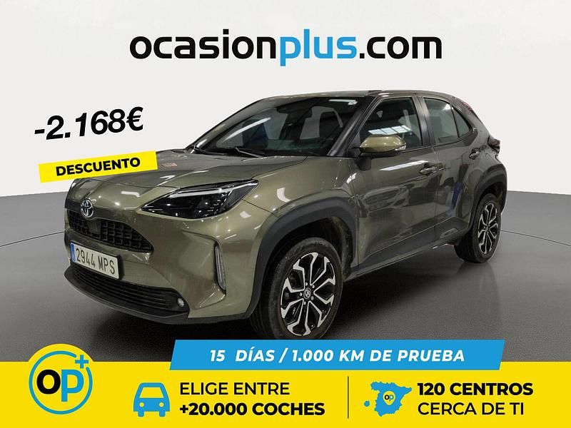 Marrón Usado 2024 Toyota Yaris Hybrid Active Recogida | 23.850 € (Precio justo) - Imagen 1/4