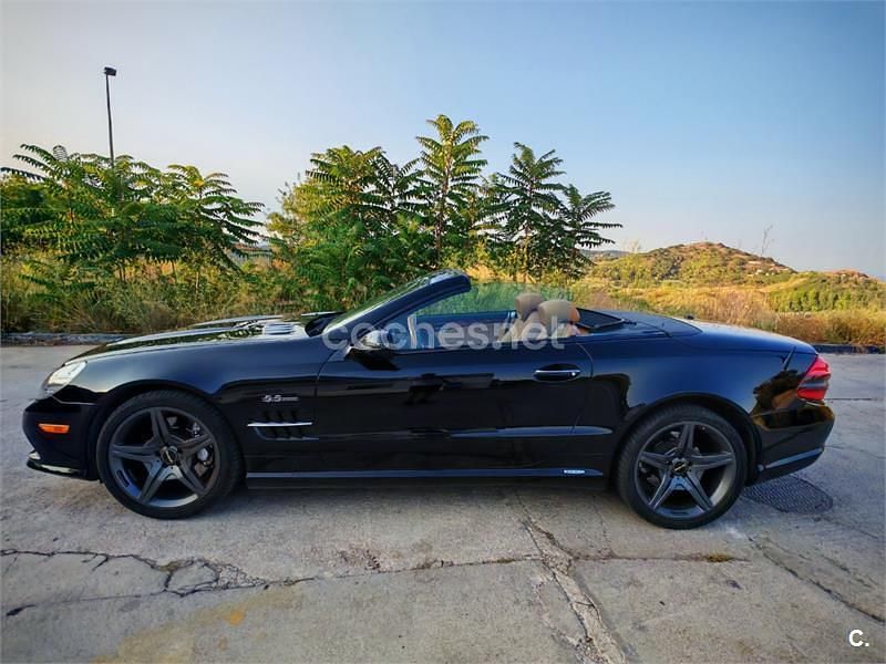 Negro Usado 2011 Mercedes SL500 Descapotable | 34.900 € - Imagen 1/4
